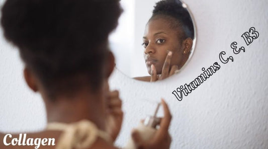 Collagen and Skincare: Role of Vitamins C, E and B3